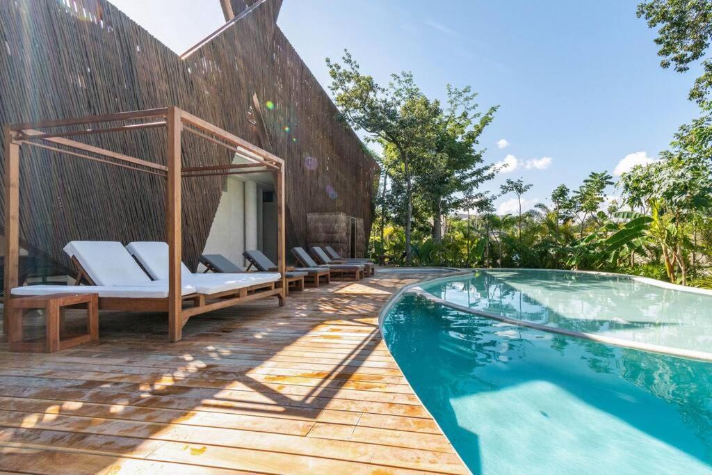 Exclusive Studio In A Gated Community By Casa Paraiso Tulum Exteriör bild